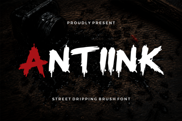 Antiink: The Raw Urban Display Font for Authentic Brand Identity