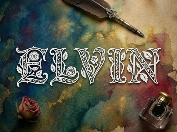 Elvin Font for Eye-Catching Brand Content