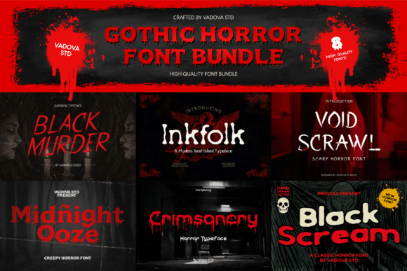 First Look: Gothic Horror Bundle in Real-World Design