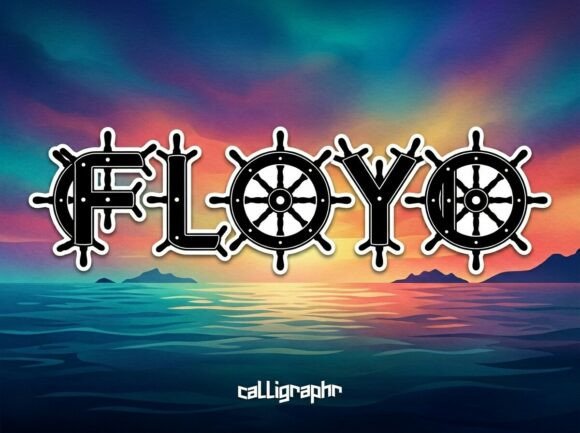 Floyd: The Nautical Display Typeface for Bold Campaigns