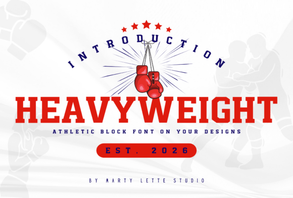 Heavyweight: The Bold Display Font for Handmade Products