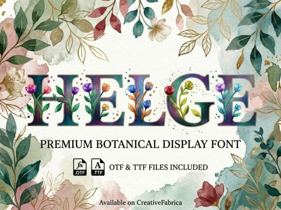 Helge: A Serif Font for Bold Brand Statements