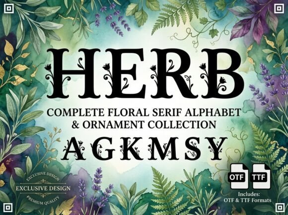 Herb: A Display Typeface for Editorial Design
