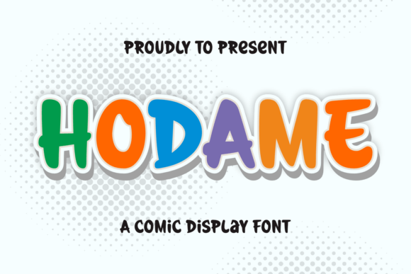 Injecting Joy into Editorial Design with the Hodame Typeface