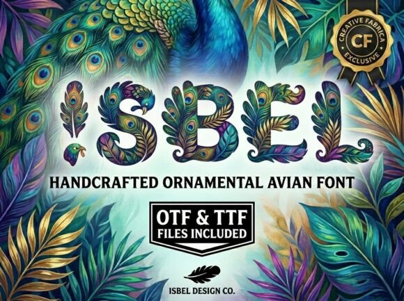 Isbel Font Review: A Bold Display Typeface for Standout Branding