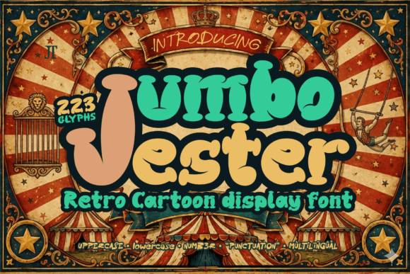 Jumbo Jester: The Bold Display Font for Memorable Branding