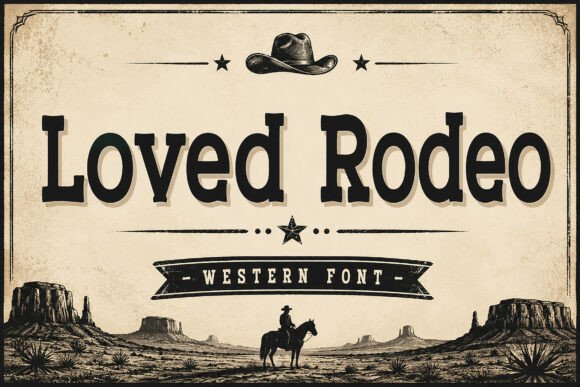 Loved Rodeo: The Western Typeface That Makes Campaigns Stand Out