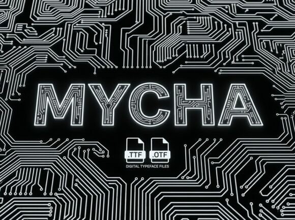 Mycha: The Premium Display Typeface That Elevates Your Brand Identity