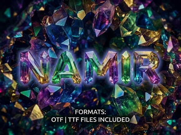Namir: A Vintage Display Typeface for Modern Web Design