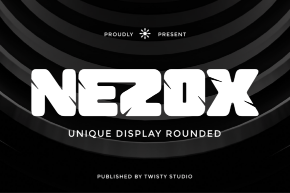 Nezox: A Modern Display Typeface for Editorial Design