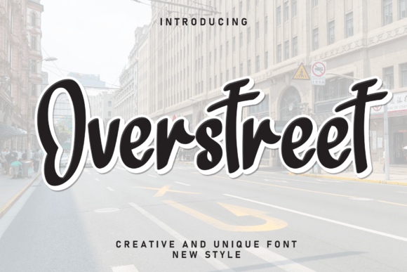Overstreet: A Bold Display Font for Digital Impact