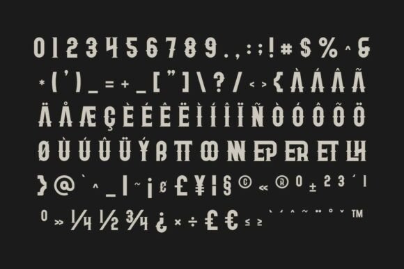 Qosta: A Vintage Retro Display Typeface for Bold Branding