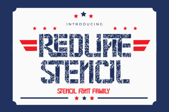 Redline Stencil: The Display Font That Powers High-Energy Campaigns