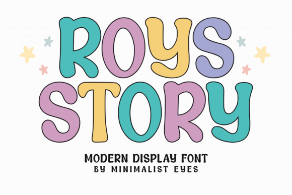 Roys Story: The Playful Display Typeface for Modern Web Design