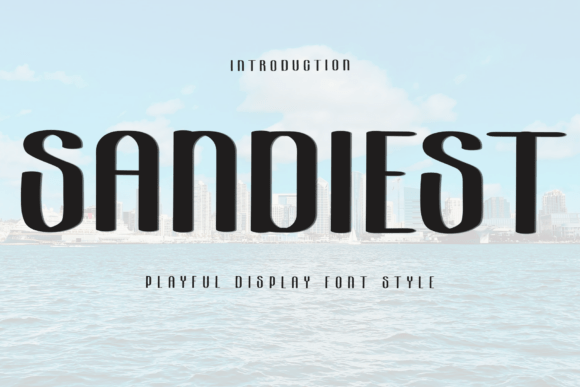 Sandiest: The Playful Display Font That Elevates Small Business Branding