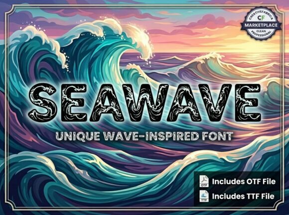 Seawave: The Premium Display Font That Anchors Modern Brand Identity