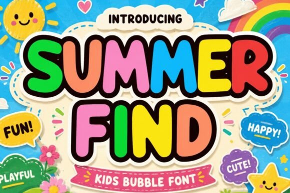 Summer Finds: The Perfect Display Typeface for Handmade Labels and Shop Branding