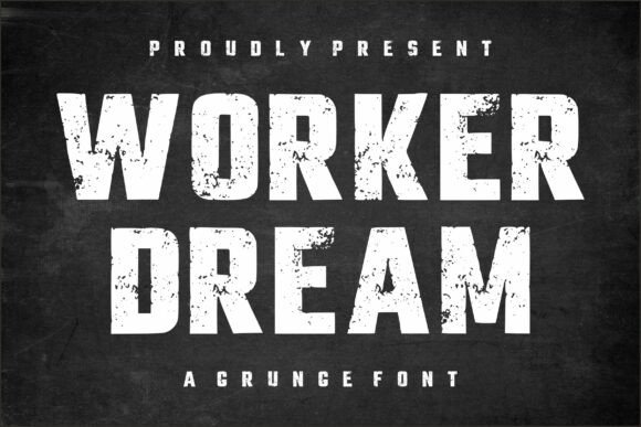 Worker Dream: The Bold Display Typeface for High-Impact Web Design
